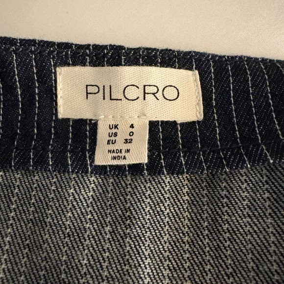 Pilcro Sleeveless Pleated Denim Romper - Picture 5 of 5